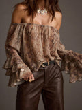 Stylish Minimalist Slim Fit Long Sleeve Top For Women